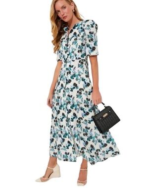 Tuckernuck Hadley Dress in Blue Blooms